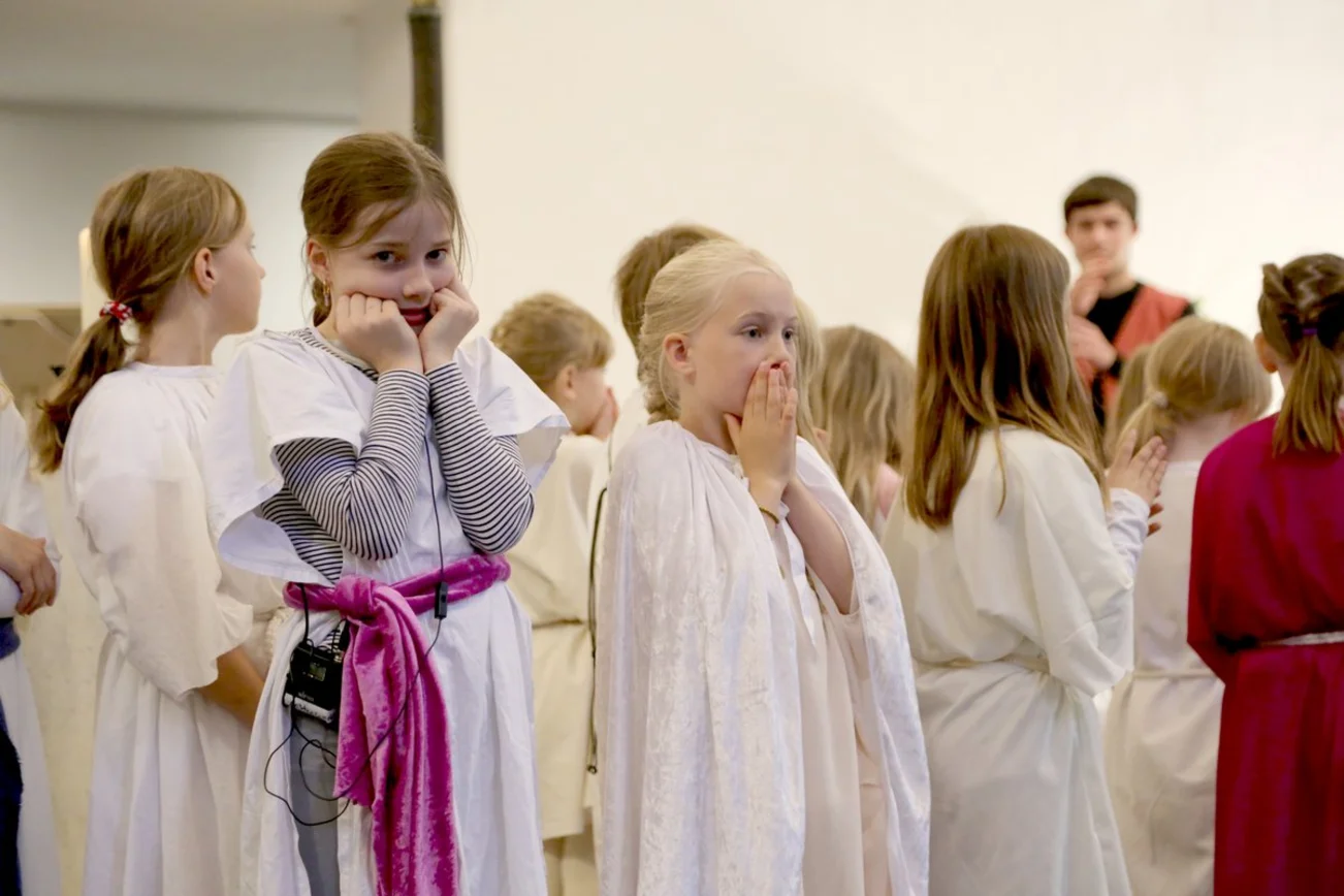 Darsteller/innen des Kindermusicals 2024 - König David