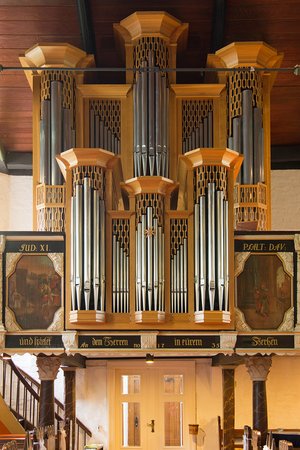 Ansicht der Orgel in St. Andreas