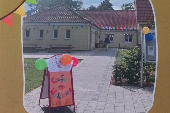 Eingang zum Café welcome - Copyright: St. Andreas Kirchengemeinde
