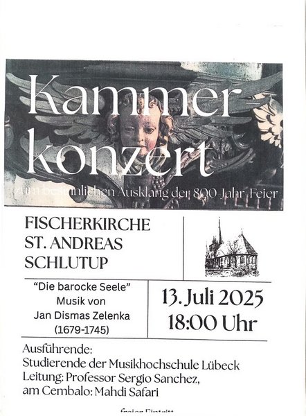 Konzertplakat 13. Juli 2025