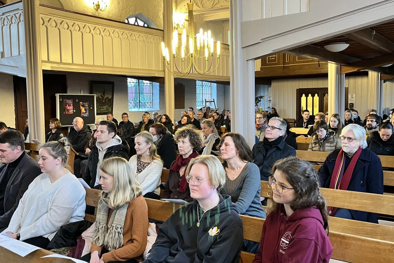 Blick in einer Kirche