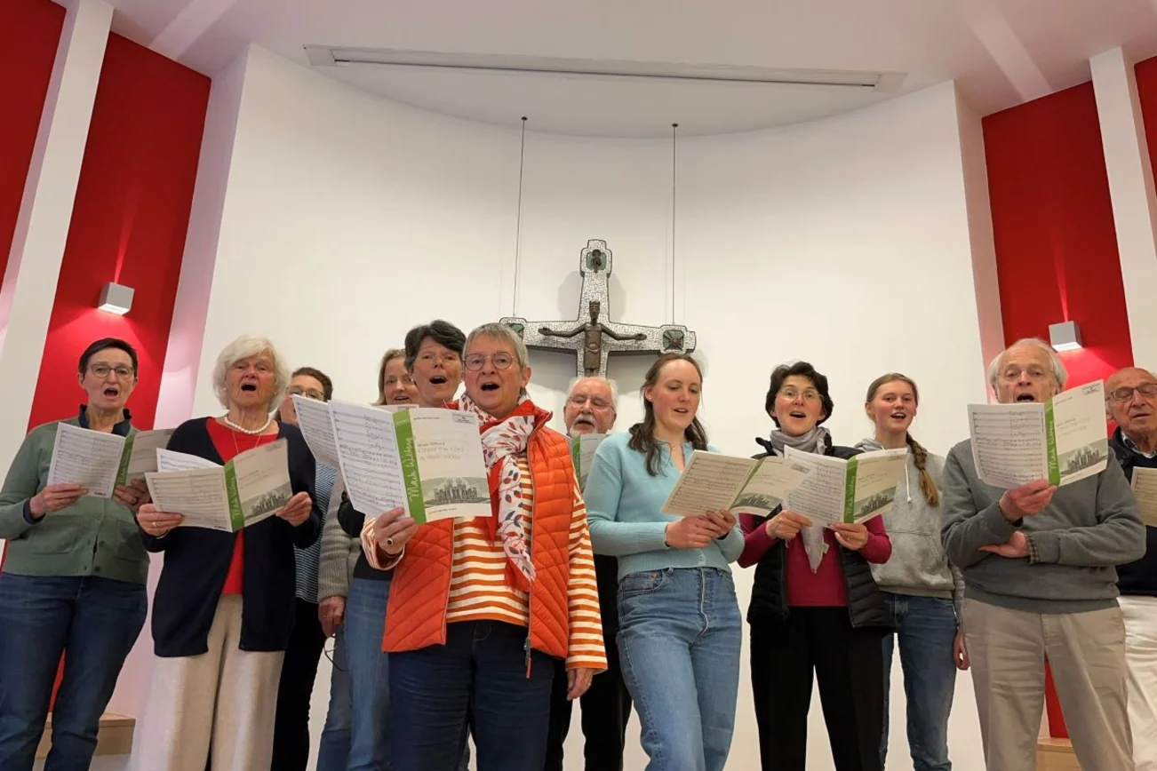 Die Teilnehmer des Projektchores 2023 - Evensong