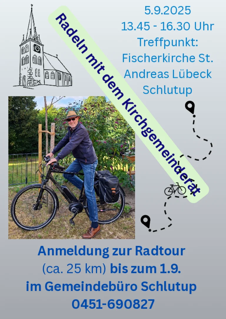 Ankündigung Radtour 2026