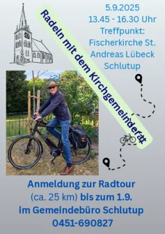 Ankündigung Radtour 2026