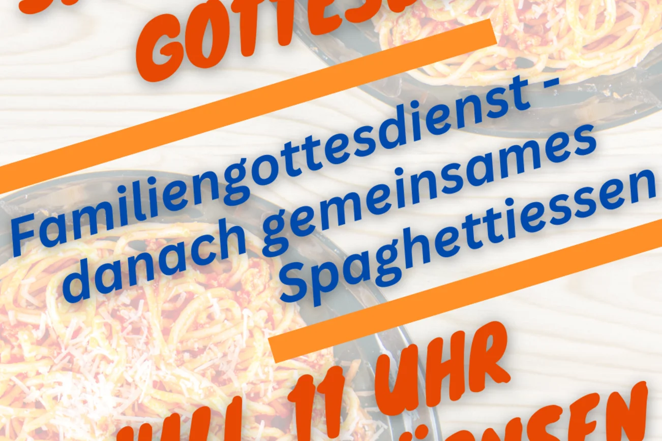 Flyer Spaghettigottesdienst