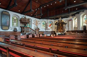 Innenraum der St. Andreas-Kirche