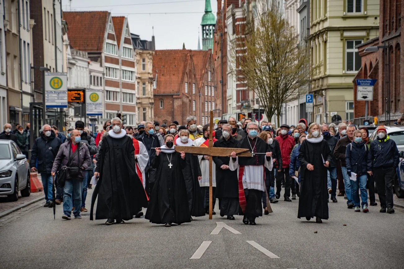 Kreuzweg in Lübeck 2022