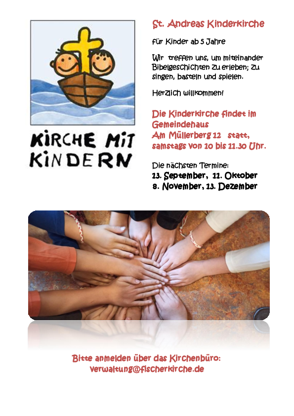 Plakat Kinderkirche