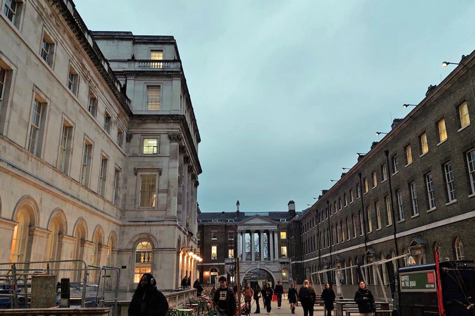 Gebäude des King's College in London