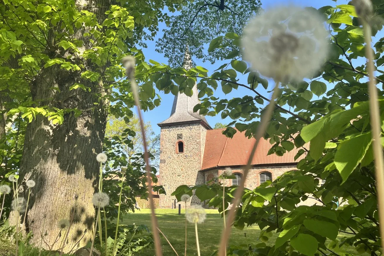 Eine Kirche von außen