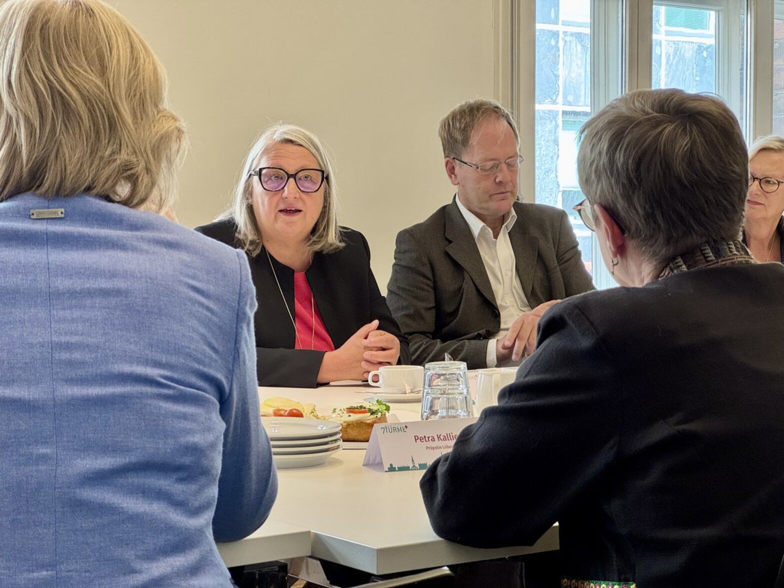 Menschen im Gespräch