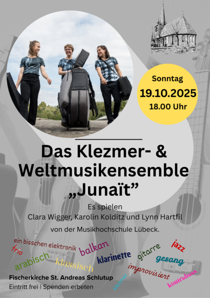 pLAKAT kLEZMER-kONZERT