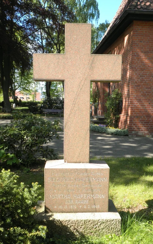 Steinkreuz Pastor Hafemann