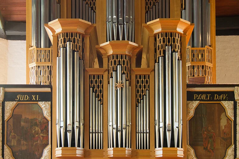 Ansicht der Orgel in St. Andreas