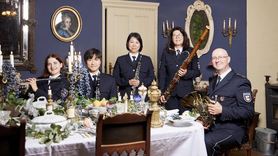 Holzblasquintett des Polizeiorchesters MV