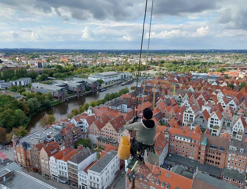 Arbeiten an St. Petri 